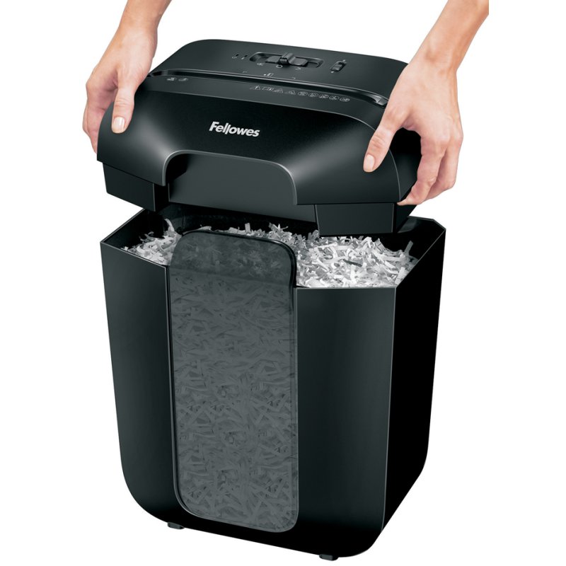 Fellowes destructeur de papier Powershred LX50, 9 feuilles, 17 litres, noir